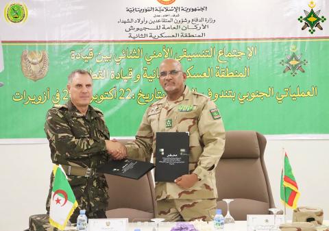 موريتانيا والجزائر تبحثان تعزيز أمن الحدود وتأمين طريق تيندوف - الزويرات